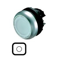 1St. Eaton M22-DRL-W 216944 Leuchtdrucktaste, flach, weiß, rastend