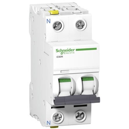 1St. Schneider Electric A9F04601 Leitungsschutzschalter iC60N, 1P+N, 1A, C Charakteristik