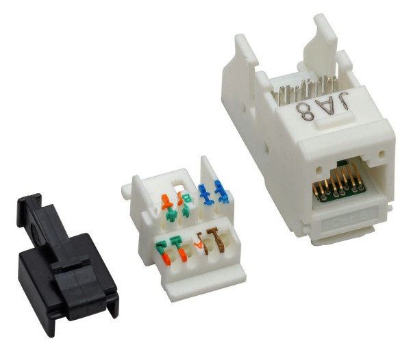 1St. ABN BP115 RJ45-Adapter o.Patchkabel f.3Pkt.