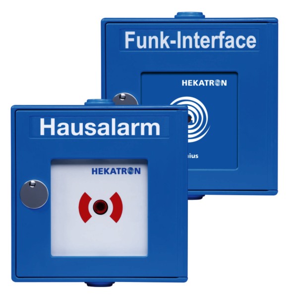 1St. Hekatron Funkhandtaster Blau / Interfacefür Genius Plus X 31-5000013-01-03