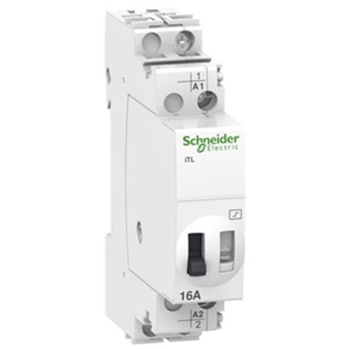 1St. Schneider Electric A9C30811 Fernschalter iTL, 1P, 1S, 16A, Spule 110VDC, 230-240VAC 50/60Hz