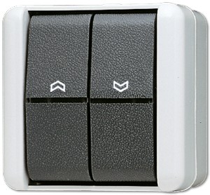 1St. Jung 809VW Jalousie-Wippschalter Schalter 1-pol. WG800 809 VW