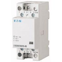 1St. Eaton Z-SCH230/25-40 248847 Installationsschütz, 230VAC/50Hz, 4S, 25A, 2TE