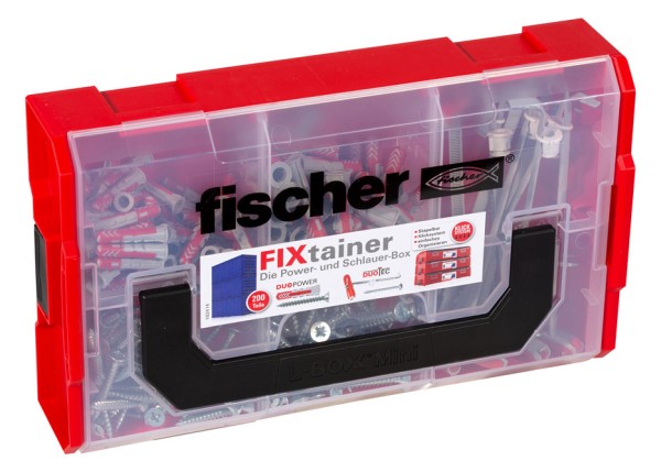 1St. Fischer 539868 FIXtainer - DUOPOWER/DUOTEC+Schr. (200) FIXtainer - Power- und Schlauer-Box