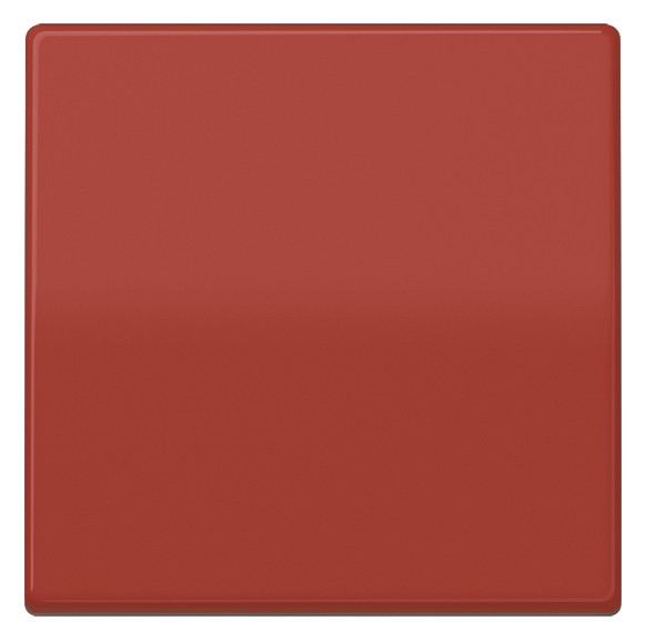 1St. Jung AS591BFRT Wippe Zentralplatte bruchsicher für Wippschalter Tastschalter und Taster AS 591 BF RT, rot glänzend