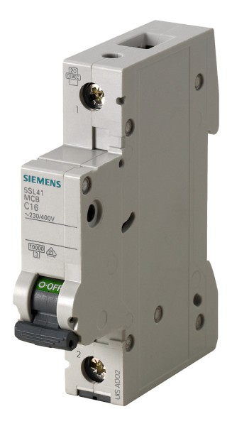 1St. Siemens 5SL4116-7 Leitungsschutzschalter 230/400V 10kA, 1-