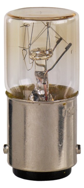 10St. Schneider Electric DL1CE024 Glühlampe, Klar, mit BA 9s, Schraubfassung, 24 V, 2,6 W
