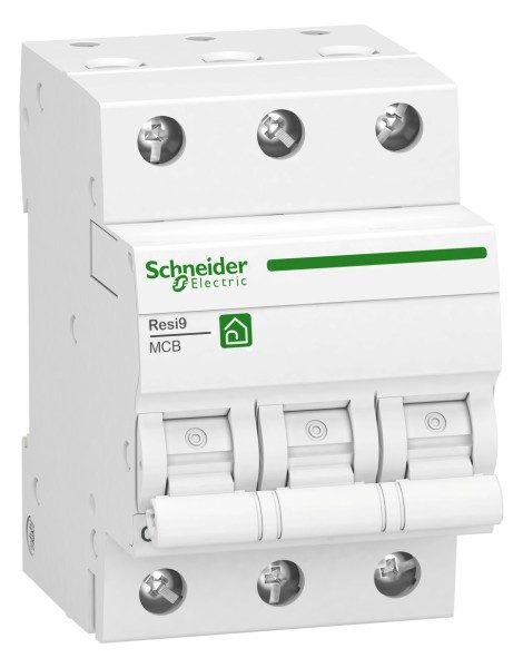 1St. Schneider Electric R9F24350 Leitungsschutzschalter Resi9 3P, 50A, C Charakteristik, 6kA