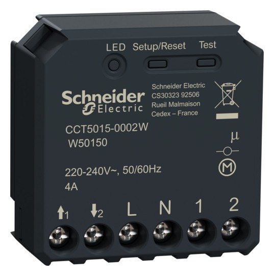 1St. Schneider Electric CCT5015-0002W Wiser Jalousieaktor 1fach UP