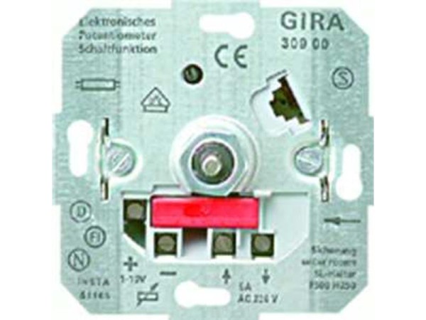 1St. Gira 030900 Potentiometer 1 10V Schaltfunktion Einsatz