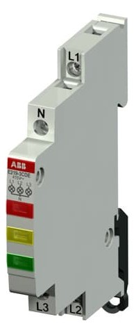 1St. ABB Leuchtmelder 3 LED E219-3CDE E219-3CDE LED rot/gelb/grün, 415/230 VAC
