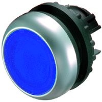 1St. Eaton M22-DL-B 216931 Leuchtdrucktaste, flach, blau, tastend