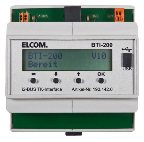 1St. Elcom 1901420 BTI-200 TK Schnittstelle REG i2Audio