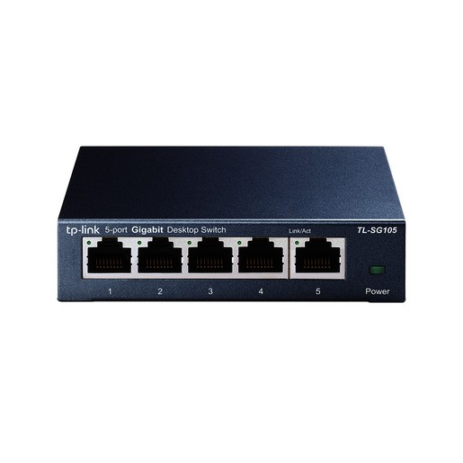 1St. TP-Link 40-21-7670 TL-SG105 5-Port Gigabit Desktop SwitchV2.0 TL-SG105