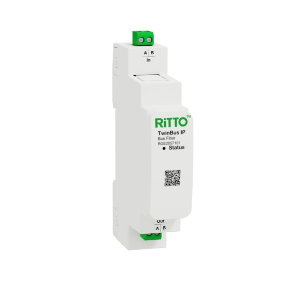 1St. Ritto RGE2057101 Busfilter, TwinBus IP, weiß
