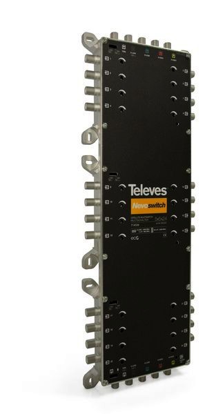 1St. Televes MS524C 5 in 24 Guss-Multischalter NEVO, receiverpowered, kaskadierbar