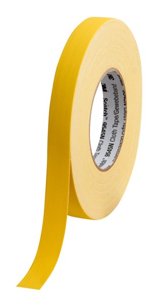50m 3M 9545N Y19 Gewebeband 19 mm x 50 m gelb Preis per Rolle (Spule) VPE = 50 Meter