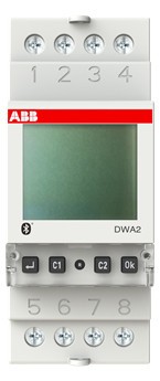 1St. ABB DWA2 Dig. Astroschaltuhr 2 Kanäle Bluetooth