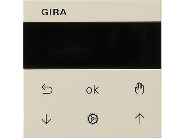 1St. Gira 536601 S3000 Jalousie- und Schaltuhr Display System 55 Cremeweiß