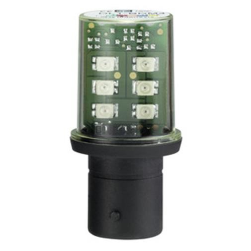 1St. Schneider Electric DL1BDB4 LED-Lampe, rot für Befehls- u. Meldegeräte, BA 15d, 24 V