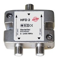 1St. Astro HFD 2 Verteiler, 2-fach, 5-2400 MHz 414200 HFD2