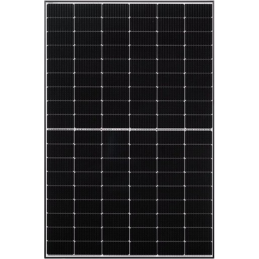 1St. Bauer Solar BS-410-M10HB Photovoltaik Modul Rahmen Schwarz, Folie Weiß, 1300mm Kabellänge, Stecker MC4-kompatibel, 410 W