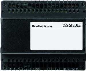 1St. Siedle DCA 612-0 Doorcom analog 1+n Technik 200030430-00 DCA612-0