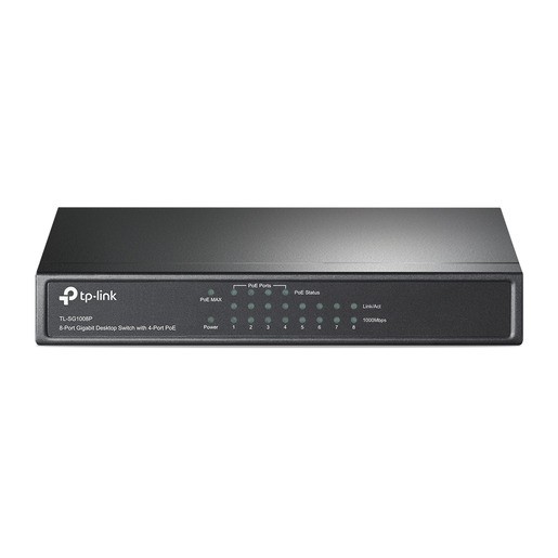 1St. TP-Link 40-21-7688 TL-SG1008P 8-Port Gigabit Desktop Switch 4x PoE TL-SG1008P