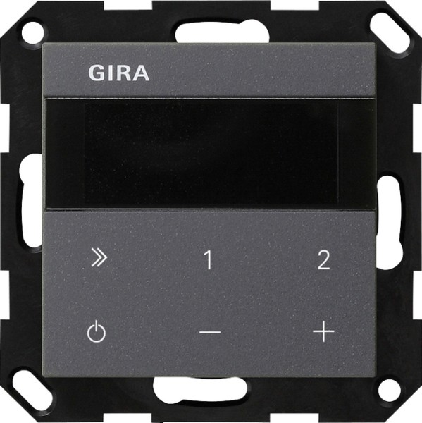 1St. Gira 232028 UP-Radio IP System 55 Anthrazit