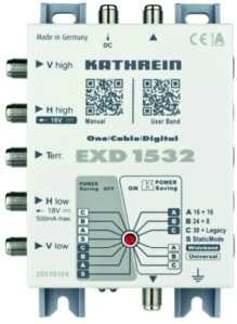 1St. Kathrein EXD1532 Einkabel-Multischalter