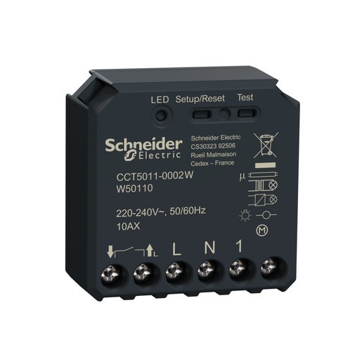1St. Schneider Electric CCT5011-0002W Wiser Schaltaktor 1fach UP