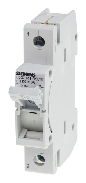 1St. Siemens 5SG7611-0KK16 MINIZED, Sicherungslasttrennschalter, D0