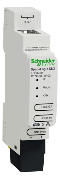1St. Schneider Electric MTN6500-0103 SpaceLogic KNX IP-Router DIN-Schiene