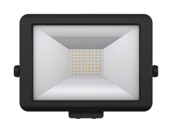 1St. Theben 1020688 LED-Strahler für Wandmontage, 50 Watt, schwarz B50L BK