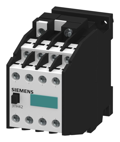 1St. Siemens 3TH4244-0AN6 Hilfsschütz 44E, 4NO+4NC, AC-Bet. AC200-