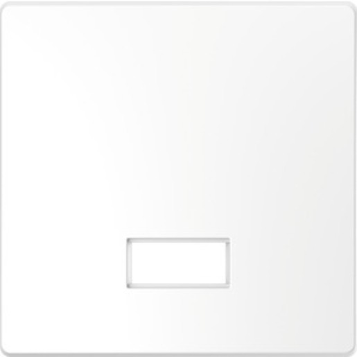 1St. Merten MEG3350-6035 Wippe mit rechteckigem Symbolfenster, Lotosweiß, System Design