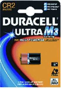 1St. Duracell DU M3 CR2 BG1 Photo Lithium Batterie 3 Volt