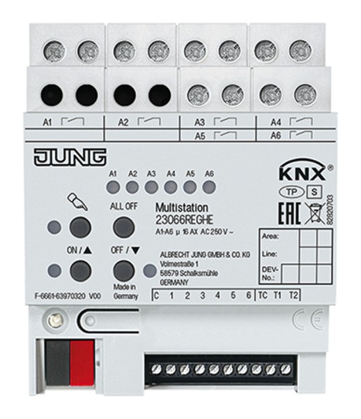1St. Jung 23066REGHE KNX Multistation 23066 REGHE