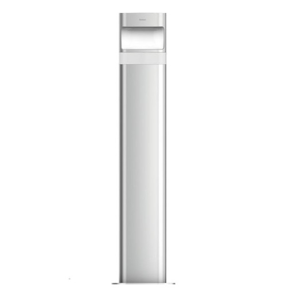 1St. Theben 1020906 LED-Poller-Leuchte (lang) mit Bewegungsmelder für Bodenmontage, 8,5 Watt, aluminium theLeda D B plus AL