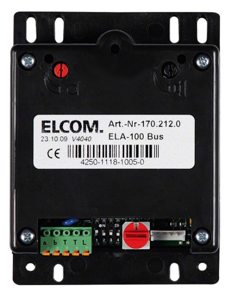 1St. Elcom 1702120 ELA-100 Türlautsprecher i2Audio