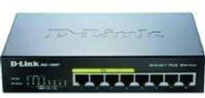 1St. D-Link DGS-1008P/E 8-Port Layer2 Pö Gigabit Switch, dlink
