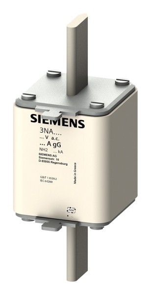 3St. Siemens 3NA3260 NH-Sicherungseinsatz, NH2, In: 400 A, gG