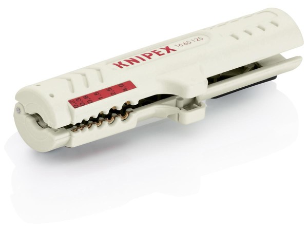 1St. Knipex 16 65 125 SB Abmantelungswerkzeug für Datenkabel für Datenkabel d= 4,5 - 10,0 mm 125 mm