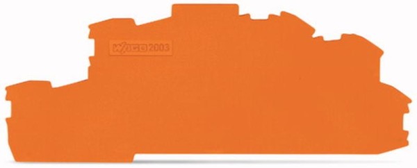 25St. Wago 2003-6692 Abschlussplatte TopJob S orange 20036692