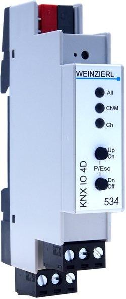 1St. Weinzierl 5314 KNX IO 534 4Kanal LED Dimmaktor 12-24VDC 1,5A/Kanal PWM-Dimmer