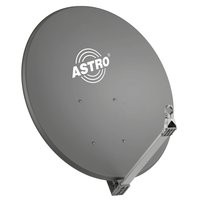 1St. Astro ASP100A Offsetparabolantenne, Aluminum, 100 cm, anthrazit, 40 mm Aufnahme für LNC 00300500 ASP 100 A