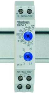 1St. Theben 0010002 Reiheneinbau-Treppenlicht-Zeitschalter mit 10 Funktionen ELPA 1
