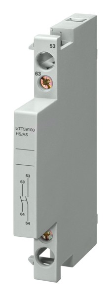 1St. Siemens 5TT59101 Hilfsstromschalter mit 1 Schließer und 1 Öffner, für AC 230V/400V für 5TT58 und 5TT50 5TT5910-1