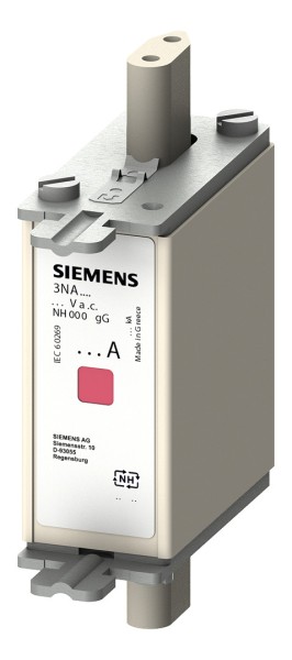 3St. Siemens 3NA7830 NH-Sicherungseinsatz, NH000, In: 100 A,