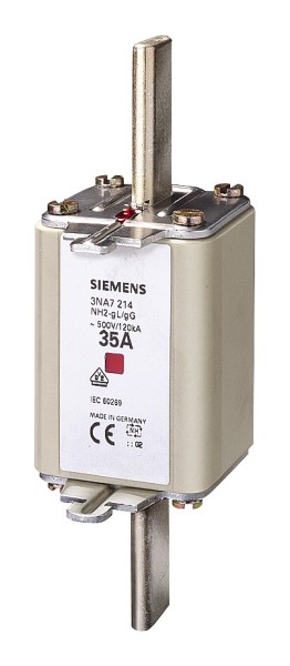 3St. Siemens 3NA7260 NH-Sicherungseinsatz, NH2, In: 400 A, gG